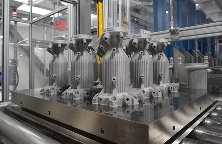 VulcanForms additively manufactures 2 kN rocket thruster designed by LEAP 71’s Noyron AI software